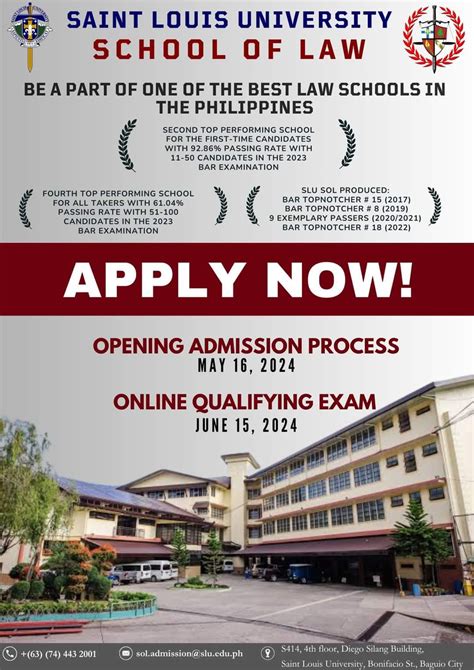 slu baguio entrance exam